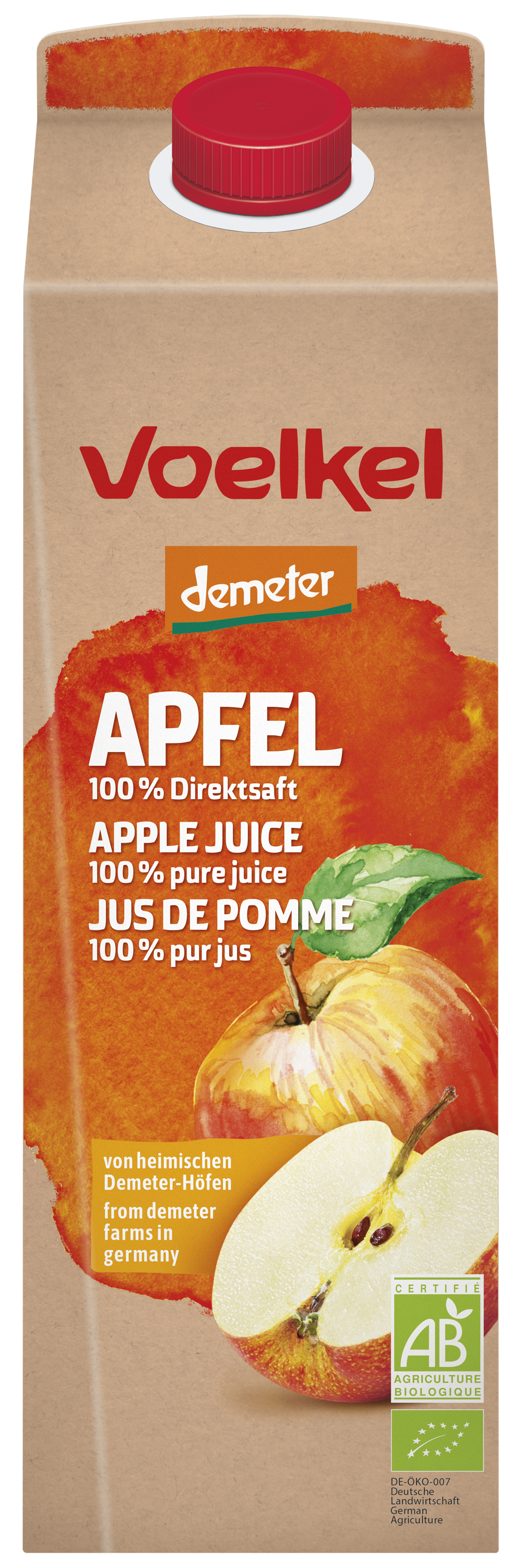 Heimischer Apfelsaft Elopak